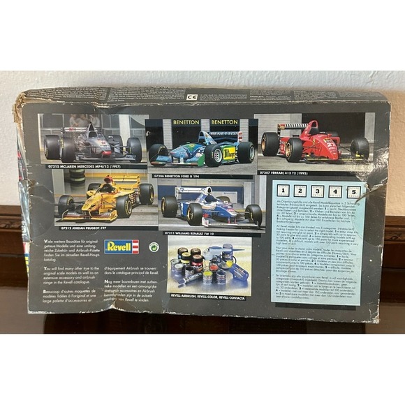 Revell Ferrari F 310 B Model Car #07214 1/24 Open Box Sealed Parts Complete - Picture 2 of 2